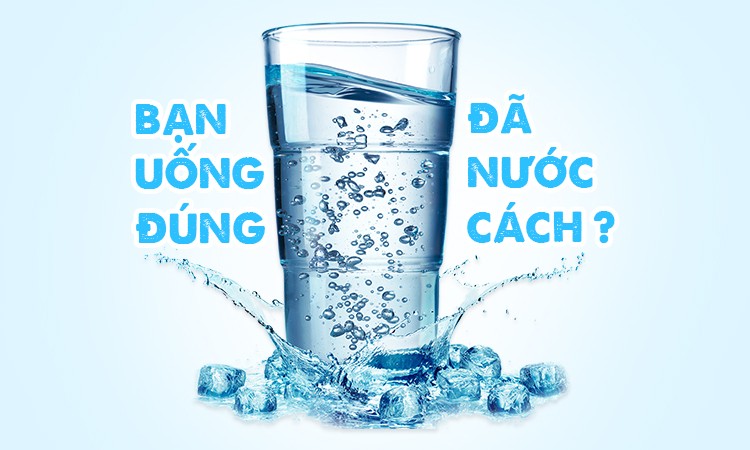 Uống Nước Đúng Cách Để Có Làn Da Đẹp